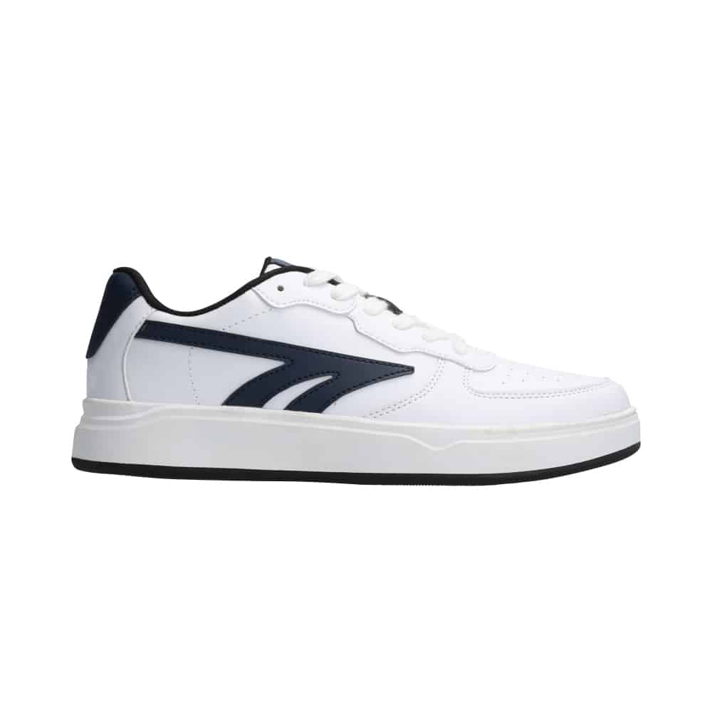 S013767_1 Varsity Court White-Navy-Black – Image 1